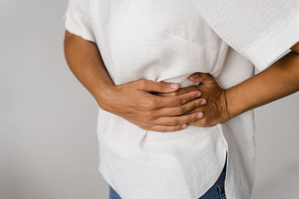 African woman with inflammatory disease